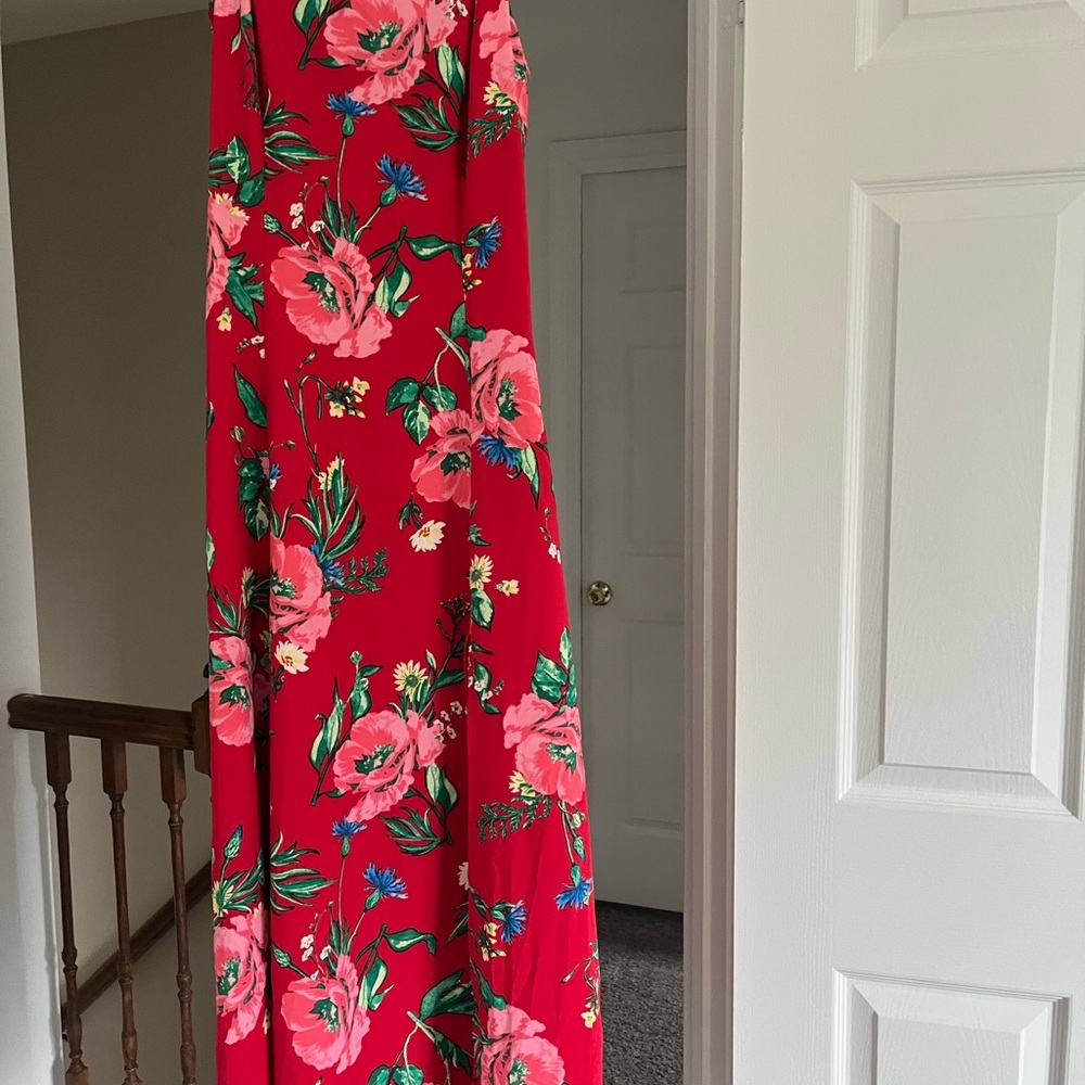 NWT, Floral Love, Fire Maxi Dress, Size S/P.